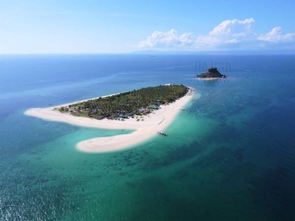 Sombrero Island in Masbate Philippines